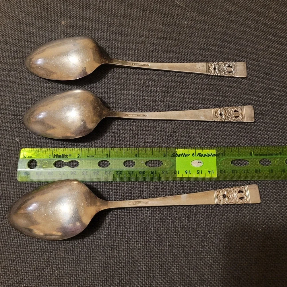 X3‎ Oneida Community 1936 CORONATION Silverplate 8.5